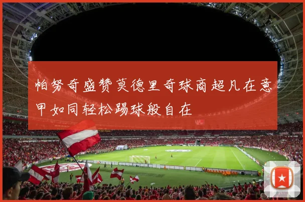 帕努奇盛赞莫德里奇球商超凡在意甲如同轻松踢球般自在